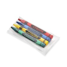 50 Sets of 4-Packs 200 Bulk Crayons   Non-Toxic, Individually Wrapped, Perf...