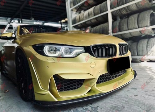 Carbon Fiber/Forged Front Bumper Lip Diffuser Side Splitters For BMW M3F80 M4F82 - Picture 19 of 31