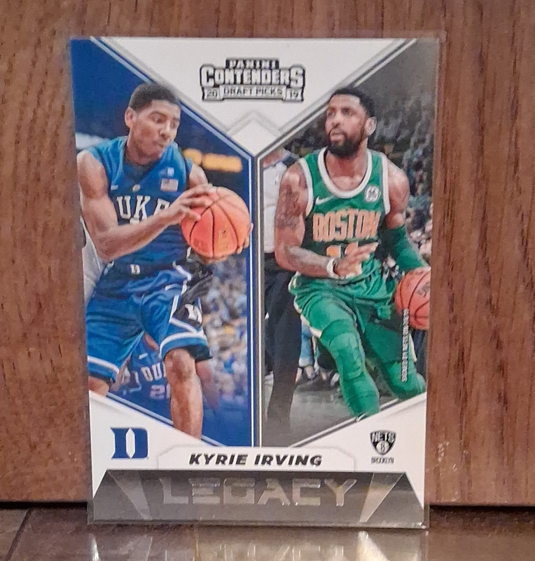 Panini 2019-20 Contenders Draft Picks Legacy Insert Kyrie Irving Nets #4