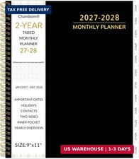 2027-2028 Monthly Planner 2 Year Monthly Planner/Calendar 2027-2028, 24 Months C