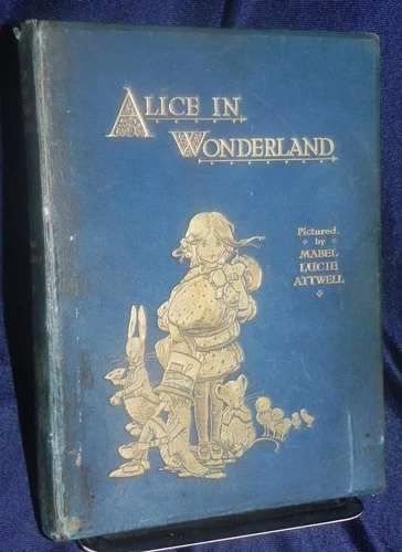 Alice in Wonderland Carroll 12 illustrations Mabel Attwell