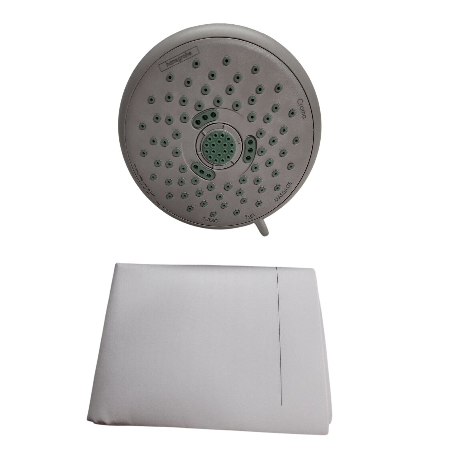 hansgrohe 04733000 Croma 100 4-inch Shower Head Low Flow Mod