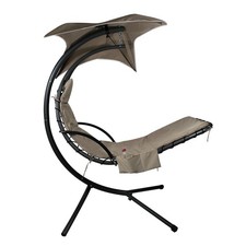 Hammock Umbrella-Lounge Chair Swing Cushion Cover Outside, Machine Khaki