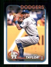 2024 Topps #246 Chris Taylor Los Angeles Dodgers 63518
