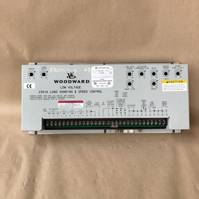 WOODWARD 9907-018 LOW VOLTAGE 2301A LOAD SHARING SPEED CONTROL REV H
