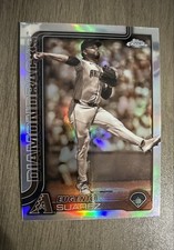 2025 Topps Chrome - Eugenio Suarez #48 Sepia Refractor