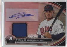2013 Bowman Platinum Auto Relic Oswaldo Arcia #AR-OA Auto 0w7