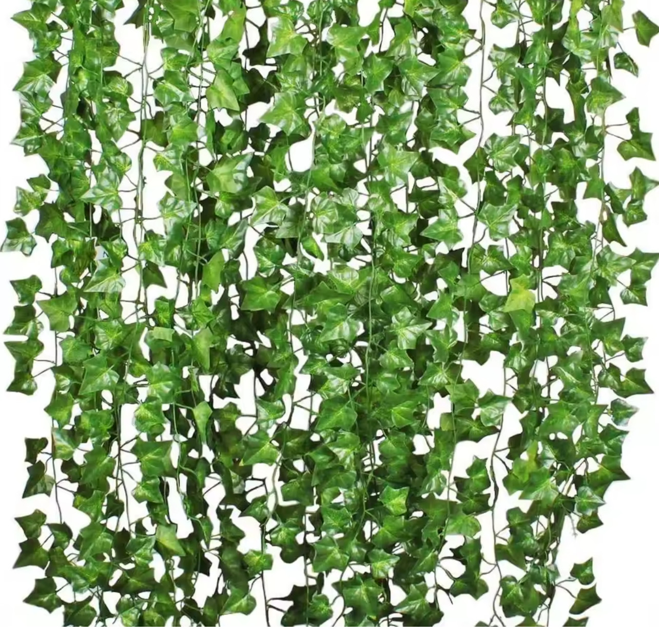 12 Pack 84 Feet Fake Ivy Leaves Artificial Garland Greenery 