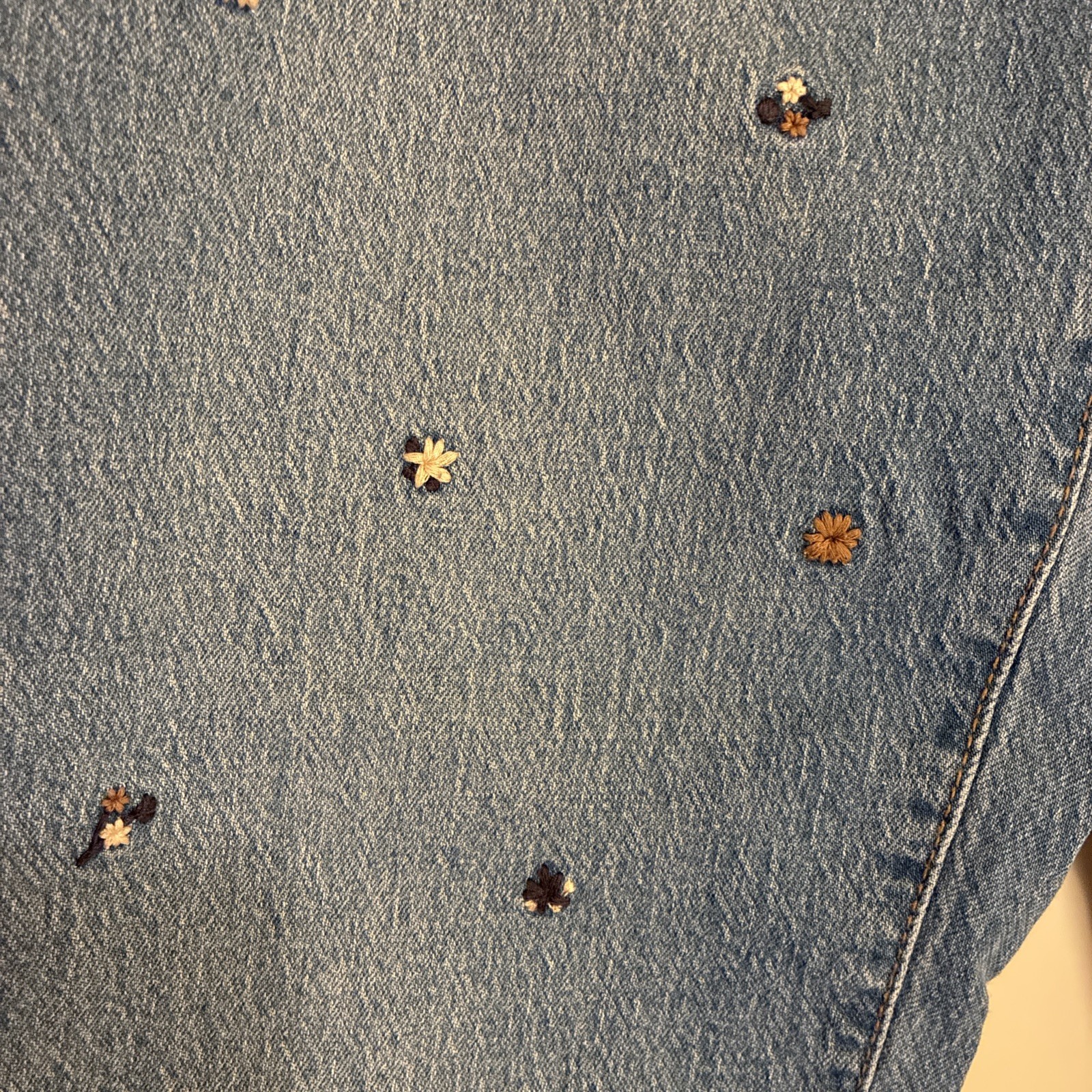 Universal Thread Vintage Straight Embroidered Flo… - image 2