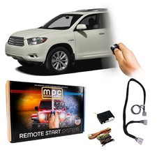 OEM Activated Remote Starter For 2008-2010 Toyota Highlander Dot-Key 2 T-Harness