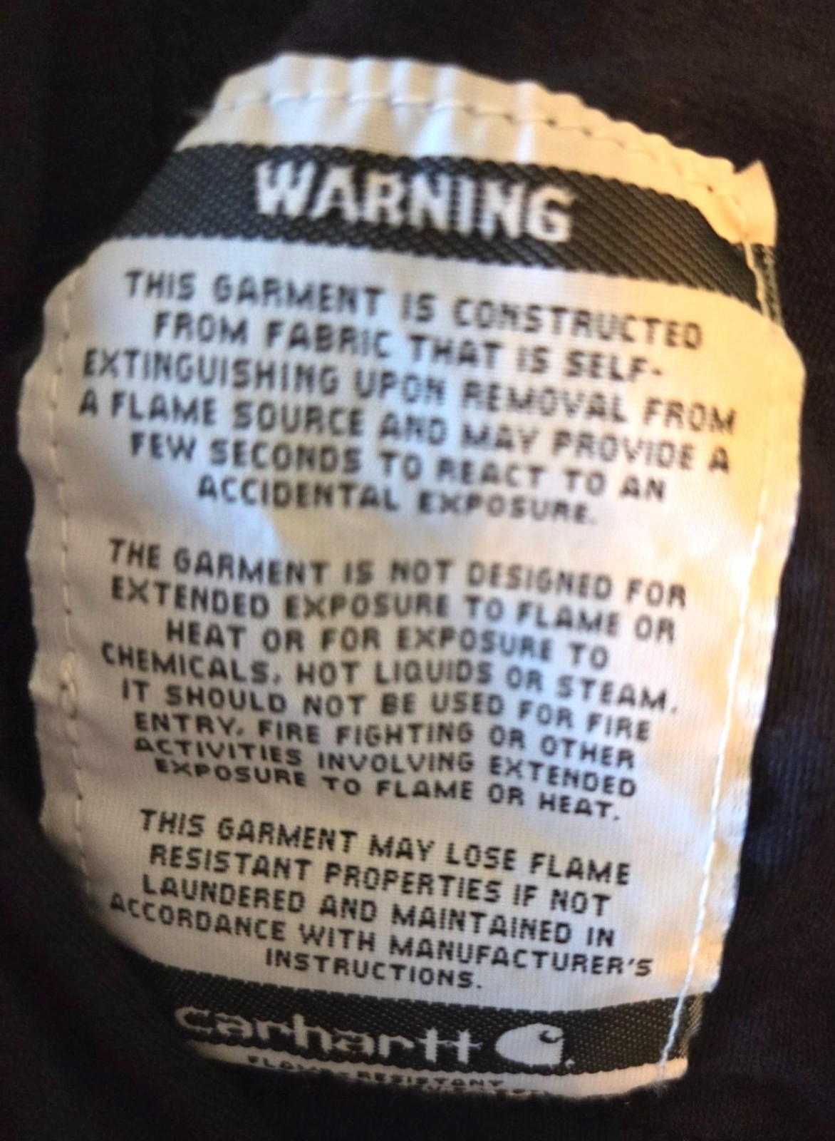 Lot of 2 Carhartt Force FR Mens Long Sleeve T-Shirt 2XL Tall Flame Resistant Wor thumbnail 3