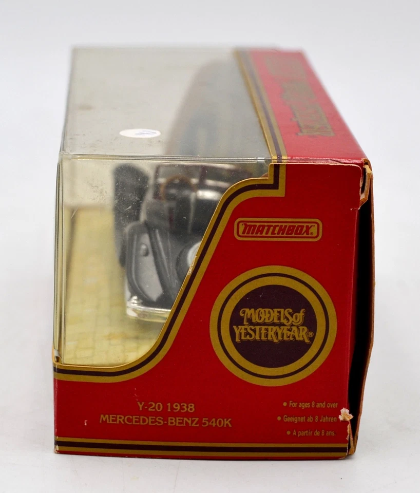 DIE CAST 1/43 " MERCEDES BENZ 540 K - 1938 " (Y20) MODELS OF YESTERYEAR MATCHBOX - Immagine 2 di 2