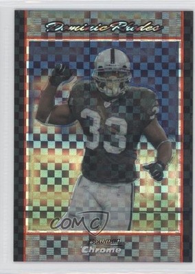 2007 Bowman Chrome X-Fractor 8/250 Dominic Rhodes #BC128 0b2