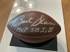 Bart Starr MVP SB I II Signed Autographed The Duke Game Football TriStar COA