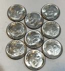 {9} 1962 D Roosevelt Dimes 90% Silver BU Uncirculated Condition $.90 Face Value