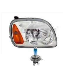 Scheinwerfer links inkl. Premium Lampen für Nissan Micra II K11 mit Lampenträger