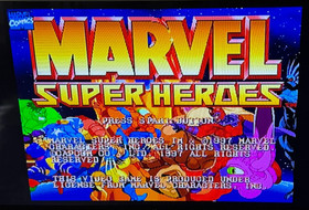Marvel Super Heroes (JP Sega Saturn, 1997) CIB