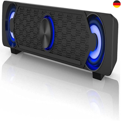 USB Soundbar mit LED RGB Beleuchtung Gaming Lautsprecher PC