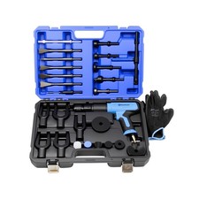 27PCS Air Hammer Kit, Pneumatic Hammers 2500 BPM, Air Hammer Piece Chisel Set...