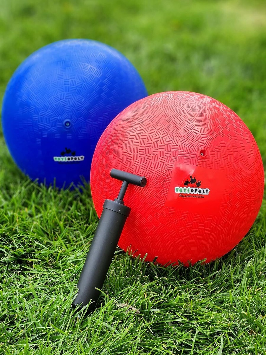 Playground Balls of 13-inch Dodgeball Playground Balls With Free