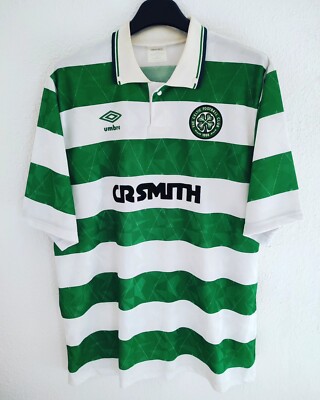 CELTIC GLASGOW 1989-1991 CR Smith camiseta shirt trikot maillot