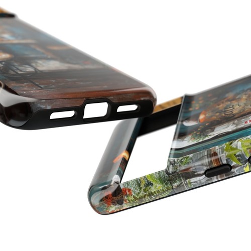 Cozy Cafe Bread Coffee - Phone Ink Cover Case for iPhone, Galaxy, Pixel - 第 148/281 張圖片