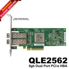 Dell Qlogic QLE2562 PCI-E x8 8GB Fibre Channel Dual Port Host Bus Adapter XVFPJ