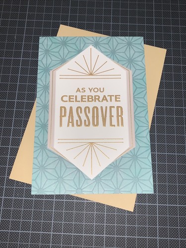 Hallmark Tree Of Life Jewish Passover Card: Celebrate Miracle Peace Freedom Love - Picture 1 of 6