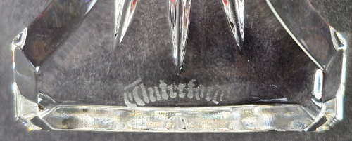 Waterford 4" Lead Crystal Kells Cross Hanging Ornament Christmas Easter Worship - Picture 10 of 14