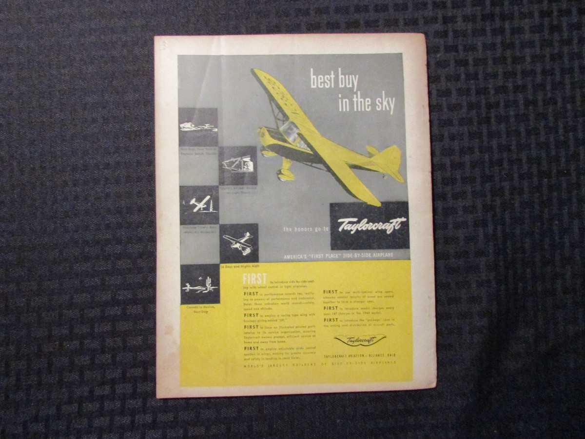 1946 April FLYING AGE / ACES Magazine v.52 #4 VG+ 4.5 Bargains in