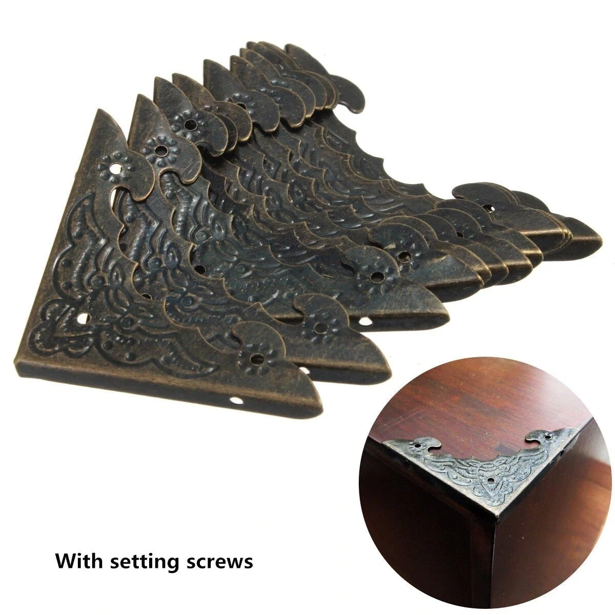 Brass sale table corners