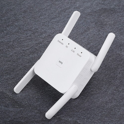 WiFi Range Extender Network Port Wall Plug Wireless Relay 1200M Dual Freque Kit - Zdjęcie 8 z 18