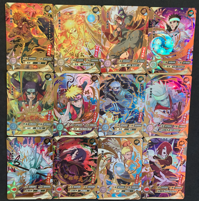 Naruto Kayou CCG - MR-001 - MR-050 Secret Rare Trading Cards - NM