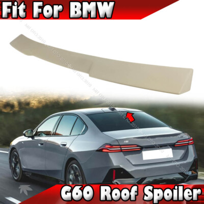 24+ Fits BMW 5 Series G60 G68 Sedan I5 525i 530i V Type Roof Spoiler Unpainted