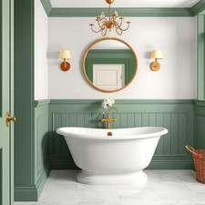 Butt and Bead 120cm X 60cm x 9mm T&G Effect - 150mm distance Pack of 6