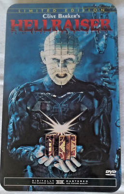 Hellraiser 1 & 2 Limited Edition, 2000, 2-DVD Set, Dose mit Extras, Original,eng