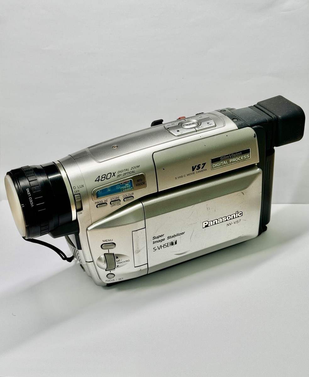 Caméscope Video PANASONIC NV-VS7 S-VHS-C Movie Camera -TEL QUEL