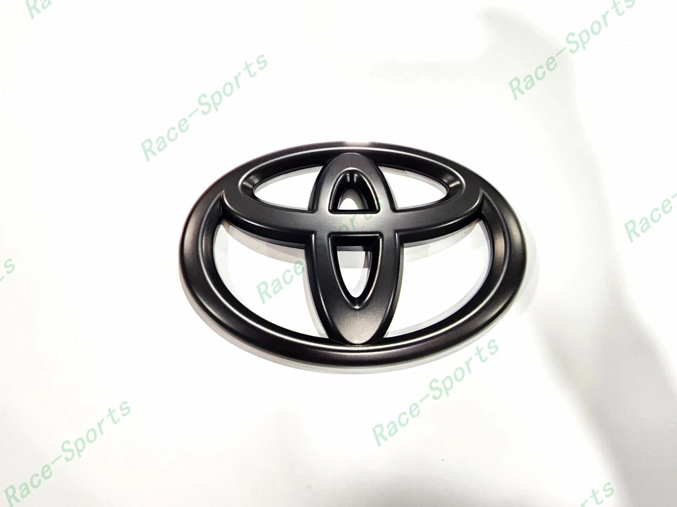 1 pieza emblema delantero de repuesto negro mate logotipo Toyota Toyota Tundra Sequoia Foto 2 de 4