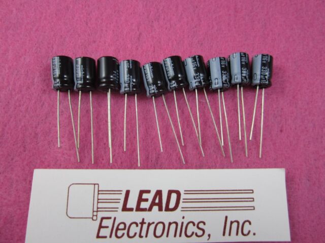 100 pcs 330uF 35V 105c Aluminum Electrolytic Capacitor RSL 2222-046-50331