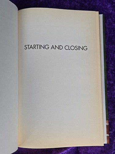 Starting and Closing: Perseverance, Faith, and One More Year - VERY GOOD - Imagen 9 de 11