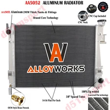 4 Row Aluminum Radiator For 04-09 Dodge Ram 1500 2500 3500 Pickup 5.7L Hemi V8