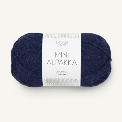 MINI ALPAKKA von SANDNES GARN - MARINE (5575) - 50 g / ca. 150 m Wolle