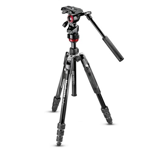 Manfrotto BEFREE LIVE Aluminium Tripod & Video Head - Picture 1 of 3