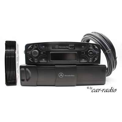 Genuine Mercedes Audio 10 BE6011 Cassette Becker Car Stereo With CD Changer Set