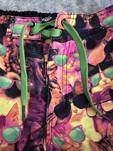 Nike 6.0 Boys Size 5 Cool Cat Print Board Shorts Swim Suit - Picture 4 of 13