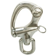 5'' Marine Stainless Steel Swivel Eye Snap Shackle Anchor Boat 8,377 Lbs