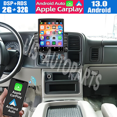 9.7'' CarPlay For Chevrolet Tahoe 2003-2006 Car Stereo Radio Android 13 GPS Navi