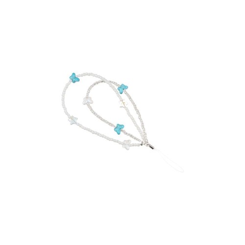 Wrist Strap Bead Phone Chain Cute Star Cell Phone Strap Woman Girl - Zdjęcie 7 z 12
