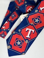 Rangers Tie Mens Texas Rangers Neckties Officially Licensed Neck Ties