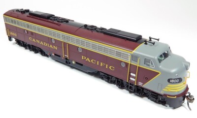 HO EMD E8A (DC/Silent): Canadian Pacific - Early Maroon: #1801